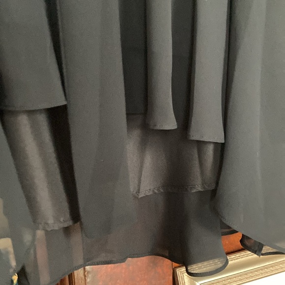 Vera Wang Noir High Low Shirtdress - Picture 8 of 11